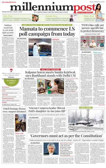 Millennium Post (Kolkata) - 31 Mar 2024