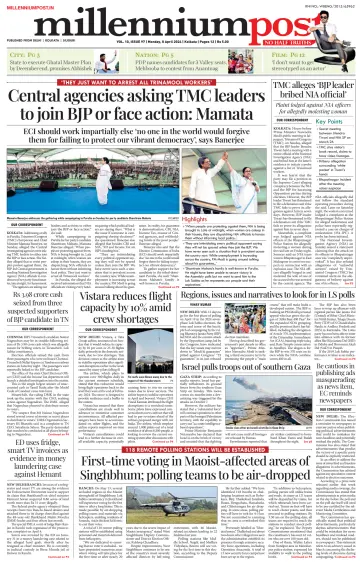 Millennium Post (Kolkata) - 08 4月 2024