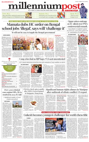Millennium Post (Kolkata) - 23 四月 2024