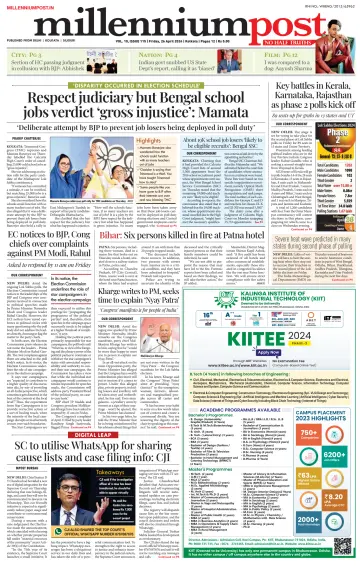 Millennium Post (Kolkata) - 26 4月 2024
