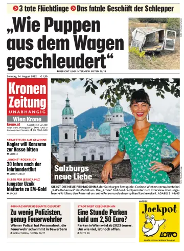 Kronen Zeitung - 14 Aug 2022