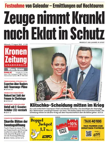 Kronen Zeitung - 17 Aug 2022