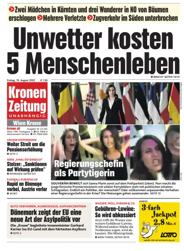Kronen Zeitung - 19 Aug 2022