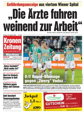 Kronen Zeitung - 26 Aug 2022