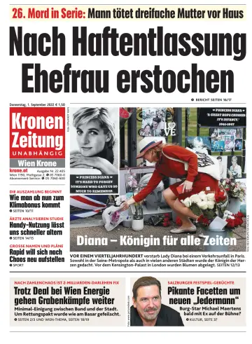 Kronen Zeitung - 1 Sep 2022