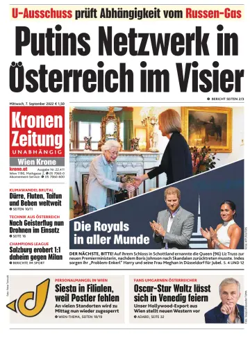 Kronen Zeitung - 7 Sep 2022