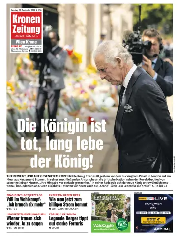 Kronen Zeitung - 10 Sep 2022