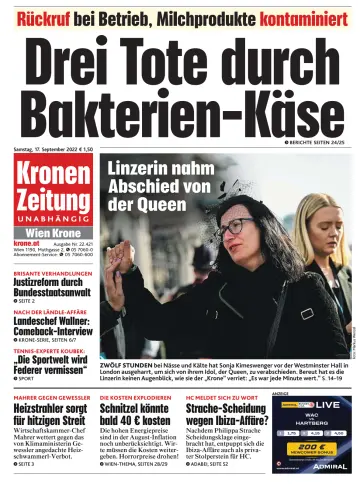 Kronen Zeitung - 17 Sep 2022