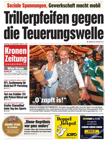 Kronen Zeitung - 18 Sep 2022