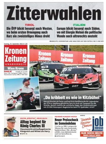 Kronen Zeitung - 25 Sep 2022