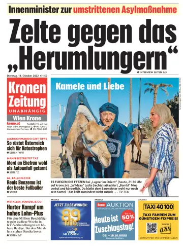 Kronen Zeitung - 18 Oct 2022