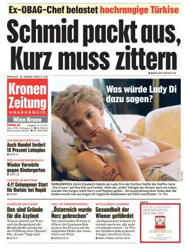 Kronen Zeitung - 19 Oct 2022