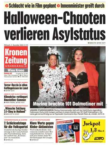 Kronen Zeitung - 2 Nov 2022