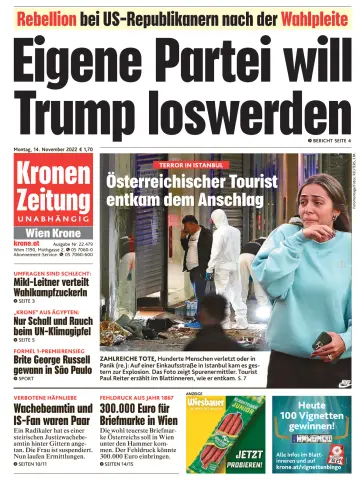 Kronen Zeitung - 14 Nov 2022