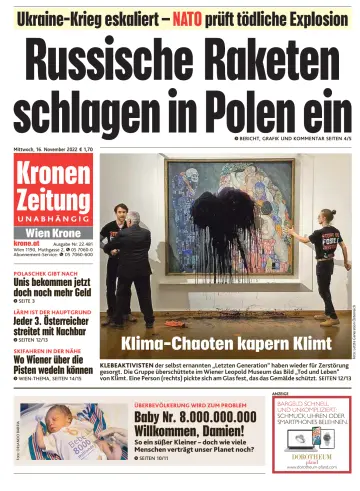 Kronen Zeitung - 16 Nov 2022