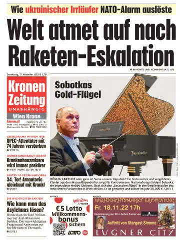 Kronen Zeitung - 17 Nov 2022
