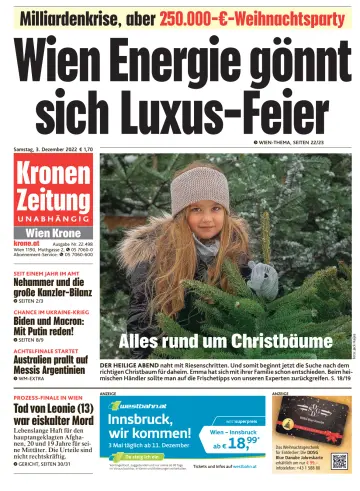 Kronen Zeitung - 3 Dec 2022