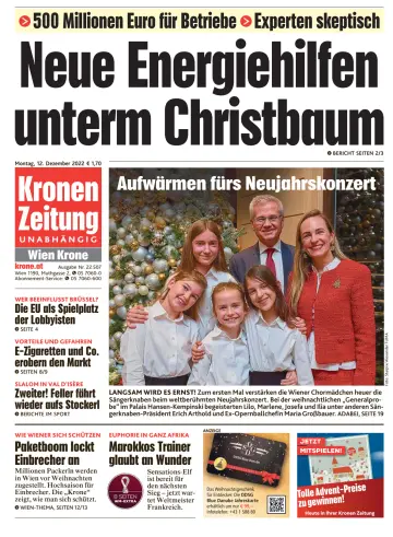 Kronen Zeitung - 12 Dec 2022