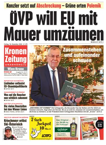 Kronen Zeitung - 16 Dec 2022