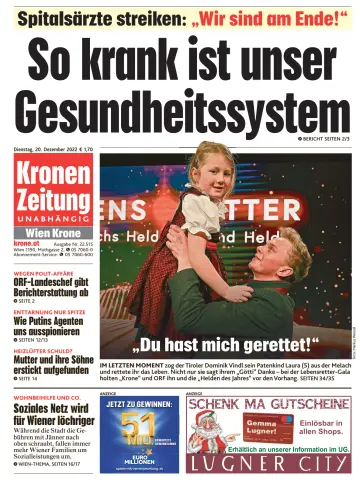 Kronen Zeitung - 20 Dec 2022
