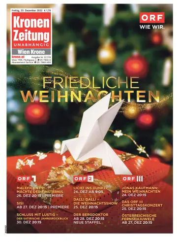 Kronen Zeitung - 23 Dec 2022