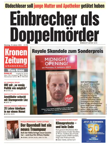 Kronen Zeitung - 10 Jan 2023