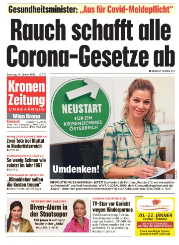 Kronen Zeitung - 14 Jan 2023