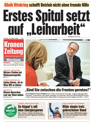 Kronen Zeitung - 22 Jan 2023