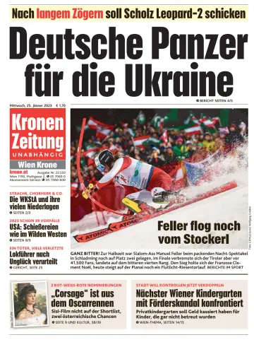 Kronen Zeitung - 25 Jan 2023