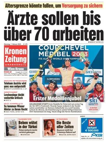 Kronen Zeitung - 7 Feb 2023