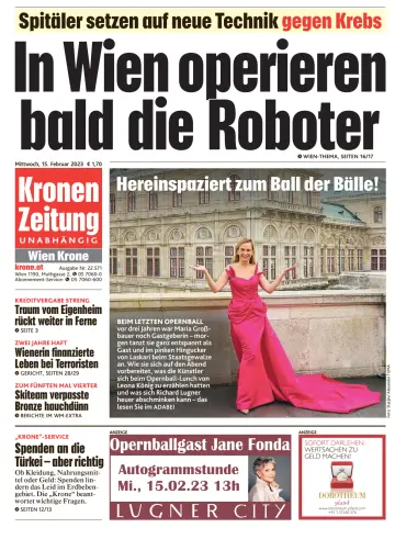Kronen Zeitung - 15 Feb 2023