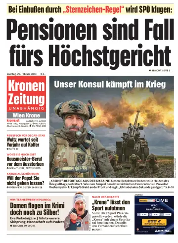 Kronen Zeitung - 26 Feb 2023