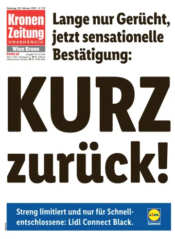 Kronen Zeitung - 28 Feb 2023
