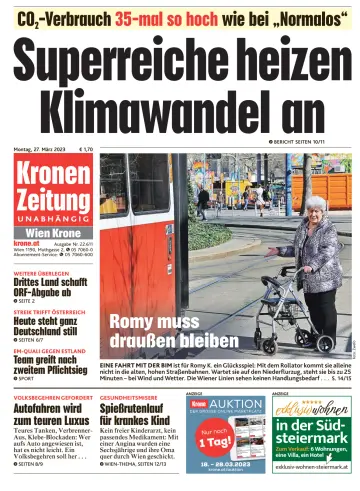 Kronen Zeitung - 27 Mar 2023