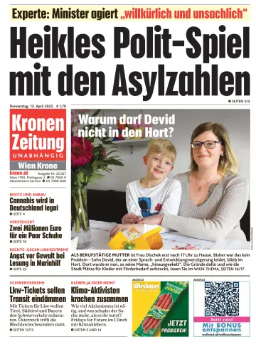 Kronen Zeitung - 13 Apr 2023