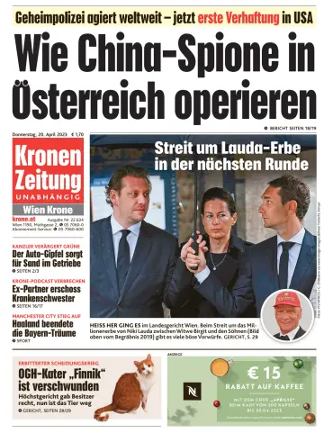 Kronen Zeitung - 20 Apr 2023