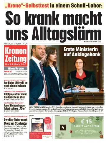 Kronen Zeitung - 26 Apr 2023