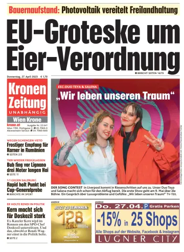 Kronen Zeitung - 27 Apr 2023
