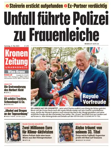 Kronen Zeitung - 6 May 2023