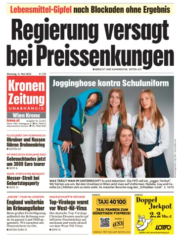 Kronen Zeitung - 9 May 2023