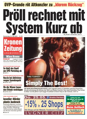 Kronen Zeitung - 25 May 2023