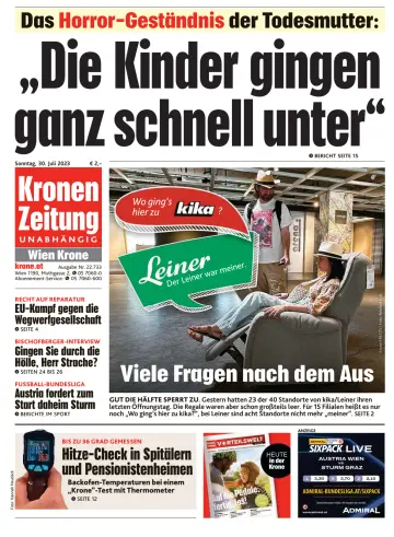 Kronen Zeitung - 30 Jul 2023