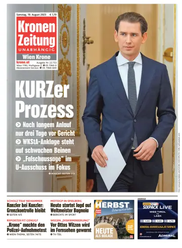 Kronen Zeitung - 19 Aug 2023