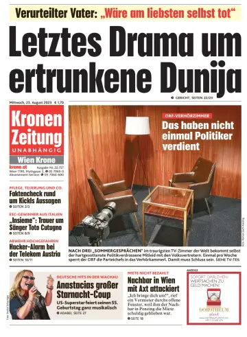Kronen Zeitung - 23 Aug 2023