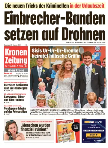 Kronen Zeitung - 27 Aug 2023