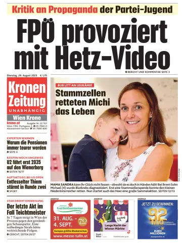 Kronen Zeitung - 29 Aug 2023
