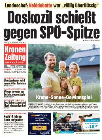 Kronen Zeitung - 3 Sep 2023