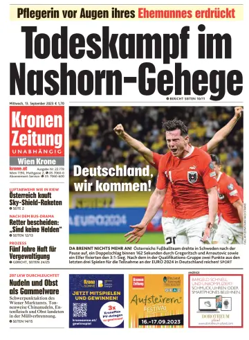 Kronen Zeitung - 13 Sep 2023