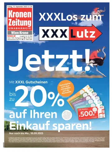 Kronen Zeitung - 15 Sep 2023