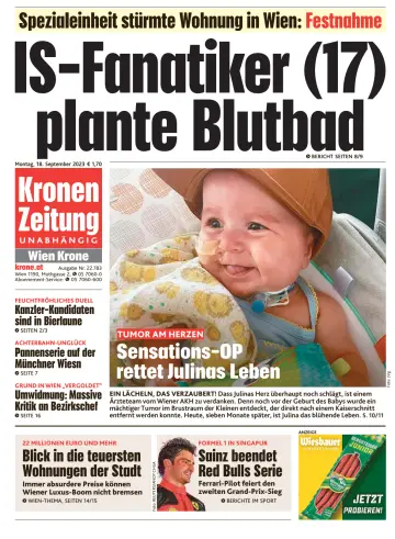Kronen Zeitung - 18 Sep 2023